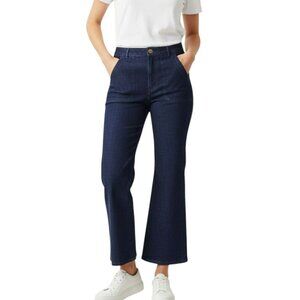 Tory Burch Cropped Flare Jeans 28